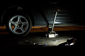Alex Puts Mustang Wheels On His Eclipse For The Winter